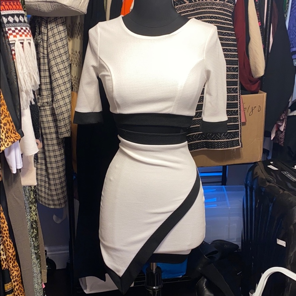 Geometric skirt two piece from LuLus